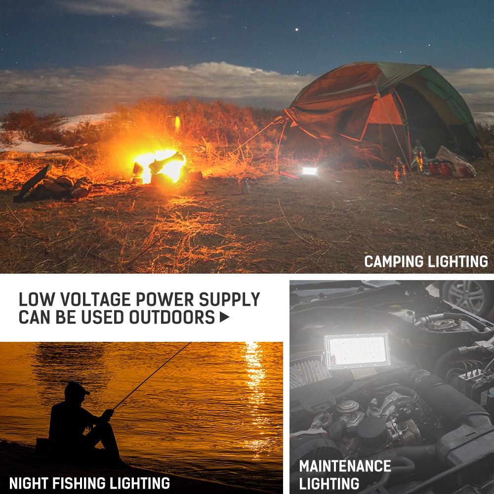 LED Flood Light Clamp – Universal, Adjustable & Heavy-Duty Mounting Solution